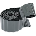 Miniatyrbillede 1 af 4: PE/PP Kantafgrænsning til Haven - 9m x 10cm - Bølgepap - Til Plæner, Blomsterbede, Enge - Grå