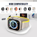 Miniatyrbilde 2 av 5: Apple Watch Ladekabel, TYPE-C Bærbar Trådløs Hurtiglader Kompatibel med Apple Watch Series 10/9/8/Ultra/7/6/5 White