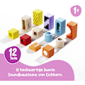 Miniatyrbilde 3 av 5: Lyd Byggeklosser (Flerfarget)