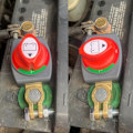 Miniatyrbild 3 av 5: Batterifrånkopplare för toppmontering, 12-24 V Batteriströmbrytare Huvudströmbrytare Frånkopplingsisolator för Bil, Fordon, Husbil och Båt