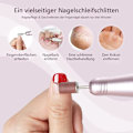 Miniatyrbillede 4 af 5: Slibeskive til neglefil, 100 stk. slibeskive, slibeovertræk til neglefil, korn 80/120/180/240 slibeskive til manicure