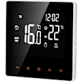 Miniatyrbillede 1 af 4: 16A Digital Termostat, LCD-skærm, Touchscreen, Programmerbar, til Hjem, Skole, Kontor, Hotel, Hvid