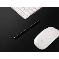 Miniatyrbillede 2 af 5: Læder skriveunderlag beskytter, skridsikkert PU læder skriveunderlag, bærbar computer skriveunderlag, vandtæt skriveunderlag til kontor og hjem Black 23.6" x 13.7"