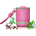 Miniatyrbild 1 av 5: Kaffe termos, Termisk mugg, Isolerad kaffemugg, Rostfritt stål med keramisk beläggning, Läckagesäker resekopp för kaffe Rosa