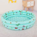 Miniatyrbillede 5 af 5: Oppustelig Paddling Pool, Sammenklappelig Oppustelig Swimmingpool, Bærbar Kæledyr Hund Badekar Indendørs Udendørs Vandleg Pool Oppustelig Børnepool (Grøn 150CM)
