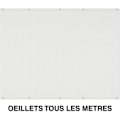 Miniatyrbillede 4 af 5: Beskyttende presenning, der kan skæres til - 160g/m² - Forstærket polyethylen - Ripstop - 4 x 10m - Gennemskinnelig