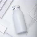 Miniatyrbild 1 av 4: Isolerad 350ml Mjölk Vakuumkopp Rostfri Stålkopp Vattenflaska Sport Resemugg, 350ml, Vit