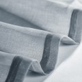 Pikkukuva 2 / 5: Läpinäkyvät verhot voile verhot silmukoilla värigradientti koristeverhot ikkunan verhot makuuhuoneeseen ja olohuoneeseen, 2 kpl Gray 254cm*214cm
