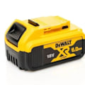 Miniatyrbillede 1 af 5: 18V 6AH erstatningsbatteri til dewalt DCB184 DCB182 DCB180 DCB200 DCB184 batteri til elværktøj