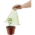 Miniatyrbillede 5 af 5: 24 stk. drivhuse til planter, plantetilbehør, beskyttelse mod snegle og fugle, PVC, klokke, grøn