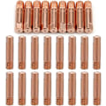 Pikkukuva 1 / 4: 40kpl MB15 15AK Kaasusuuttimet Kosketuskärjet Suuttimen Pidike 0,8/1,0mm MIG/MAG Hitsauspolttimen Kulutusosat - 20kpl-0,8mm 20kpl-1,0mm