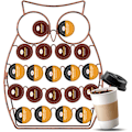 Miniatyrbild 1 av 5: Kaffekapselhållare, kaffepadshållare, padshållare