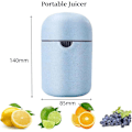 Miniatyrbillede 2 af 5: Citronpresser, Bærbar Appelsinjuicer Limejuicer med To Anvendelsesmåder, Manuel Citrus Citronjuicer Kop til Forskellige Frugter (Blå) Blue