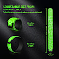 Miniatyrbilde 4 av 5: LED Armbånd for Løping, 2 Pakk Løpelys for Løpere Oppladbare Reflekterende Løpeutstyr Lysende Armbånd green