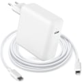 Miniatyrbild 1 av 5: 96W USB C Snabbladdare, Typ-C Strömadapter för MacBook Pro 16/15/14/13 tum, iPad Pro 12.9/11 tum, med 2M USB C till C Kabel