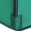 Miniatyrbillede 3 af 5: Reserveovertræk til parasol - 6 ribber - 2 M/2,7 M/3 M - Vandtæt - Anti-ultraviolet - Reservebetræk (2,7 M / 8,9 fod, Grøn)