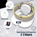 Miniatyrbilde 4 av 5: Apple Watch Ladekabel, TYPE-C Bærbar Trådløs Hurtiglader Kompatibel med Apple Watch Series 10/9/8/Ultra/7/6/5 White