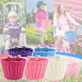 Miniatyrbillede 5 af 5: Cykelkurv til Børn til 12-16 Tommer Børnecykler, Drenge & Piger Cykeltilbehør Pink
