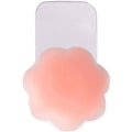 Pikkukuva 2 / 5: Rintapehmusteet ilman nännejä, rintojen nostoliima, silikonirintapehmusteet 4,3 tuuman halkaisijalla (2 paria kukka) Pink