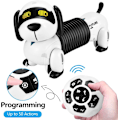 Miniatyrbild 4 av 5: Robot Hund, Fjärrstyrd Hundleksak, Programmerbar Följande Robotdjur Söt Dansmusik Interaktiv Present till Barn Pojkar Flickor