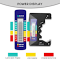 Miniatyrbild 4 av 5: Digital Batteritestare, Universell LCD Batteritestare för AAA/AA/C/D 1.5V-9V Knappcell Mini Batterier