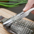 Miniatyrbild 5 av 5: 1 styck Köksredskap i rostfritt stål för att skala fisk