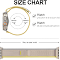 Miniatyrbilde 2 av 5: 2 stk. Trail Loop-reim kompatibel med Apple Watch 38 mm 40 mm