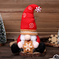 Miniatyrbillede 5 af 5: 2 Julemandsdøkker uden ansigt, Elf-dukker, Kager, Rudolf