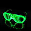 Miniatyrbilde 1 av 4: LED Blinkende Lysende Shutterbriller Voksen Morsomme Briller Lys Opp