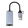 Miniatyrbild 3 av 5: 1 st USB C/USB3.0 till nätverkskort typ c nätverkskort Gigabit