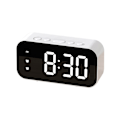 Miniatyrbild 2 av 5: Digital Väckarklocka, Liten LED Digital Väckarklocka för Sovrum Sängbord, LED Elektronisk Väckarklocka Spegelklocka Stud