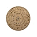 Pikkukuva 5 / 5: Bohemian-kuvioiset pyöreät PVC-pöytätabletit, punottu 6 kpl:n setti