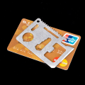 Miniatyrbild 3 av 5: Outdoor Saber Card Multifunktionellt Kombinationsverktygskort 1 styck