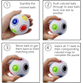 Miniatyrbild 3 av 5: 1 st Puzzle Ball Cube Hjärngympa Pedagogisk Leksak Strumpa