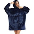 Miniatyrbillede 4 af 5: Hættetrøje, tæppe, tæppe, flannelsweatshirt