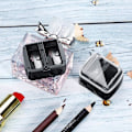 Miniatyrbillede 5 af 5: Kosmetisk Blyantspidser Dobbelt Hul Blyantspidser Øjenmakeup Blyantspidser (5 Pakker)