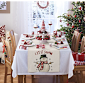 Miniatyrbilde 4 av 4: Juleduk - Rød og svart rutete, 33x180 cm, Rektangulær duk Vaskbar duk Flekkbestandig