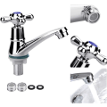 Miniatyrbilde 1 av 5: Alloy Enkelt Kald Vaskeservantkran, Kaldt Vannkran, Bad