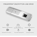 Miniatyrbillede 5 af 5: 1 stk. Fingeraftryk krypteret USB-drev, computerdata, forretning