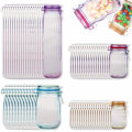 Miniatyrbillede 1 af 5: Mason-glas selvforseglende poser snack-organiseringsposer emballageposer