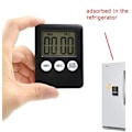 Miniatyrbillede 2 af 3: Digital Køkken Timer, Magnetisk Mini Køkken Timer, Æg Kogning