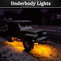 Miniatyrbillede 4 af 5: 10 stk. LED Rock Lights, LED Skærmlys, Hjulbuelamper, LED-lys til lastbiler, golfvogne, Jeep Wrangler, RZR,