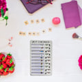 Miniatyrbillede 3 af 5: 1 Styk Memo Board, Min Husholdnings Genanvendelig Checkliste / RV