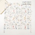 Miniatyrbilde 2 av 5: 180*90cm Boho Skjerf for Kvinner Lett Blomstermønstret Skjerf Mote Frynsete Skjerf Sjal