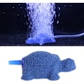 Miniatyrbillede 2 af 5: 1 Blå Skildpadde Akvarium Boble Oppustelig Sten Diffuser Fisk
