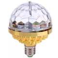 Miniatyrbilde 1 av 5: Fargerik roterende magisk kulelampe, fest, samlingsscene,