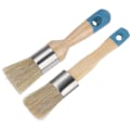 Miniatyrbild 1 av 5: 2-pack Chalkfärg Penslar, Chalkfärg Verktyg för Möbel