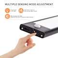 Miniatyrbillede 2 af 5: 1 stk. Ultra tynd smart home menneskesensor skabslys lille