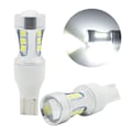 Miniatyrbillede 1 af 5: Pakke LED-pærer, 912 921 LED-pære Baklys T15 LED-baklys 2600 lumen 6000K Xenon Hvid W15W 906 904 902