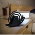 Miniatyrbilde 3 av 3: 1 stk svart snegle myggspiralholder, klassisk og